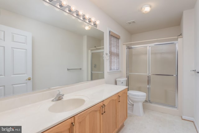 1826 Kershaw Ln, Winchester, VA 22601 - bathroom featuring vanity and a shower stall