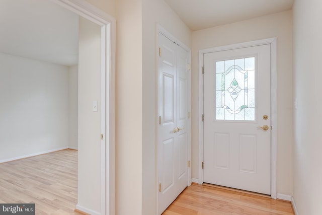 1826 Kershaw Ln, Winchester, VA 22601 - entrance foyer with light wood finished floors