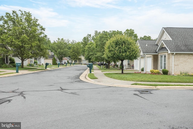 1826 Kershaw Ln, Winchester, VA 22601 - view of asphalt street with sidewalks, curbs, and a residential view