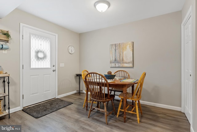 65 Petersburg Ln, Duncannon, PA 17020 - dining space with wood finished floors