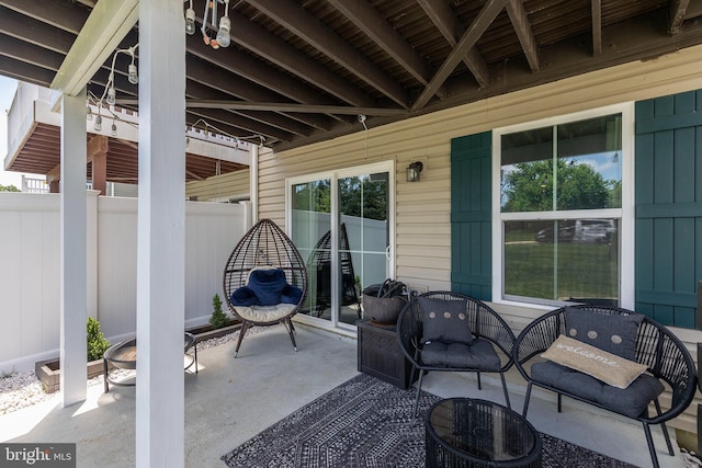 135 Burkwood Ter, Lake Frederick, VA 22630 - view of patio / terrace