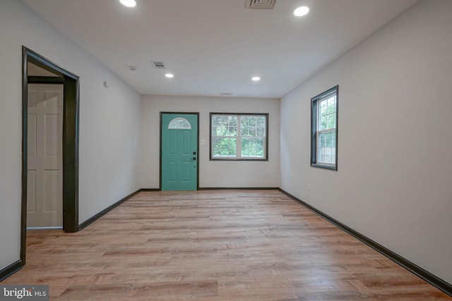 11 Sunset Ln, Bridgeton, NJ 08302 - spare room featuring recessed lighting and light wood-type flooring