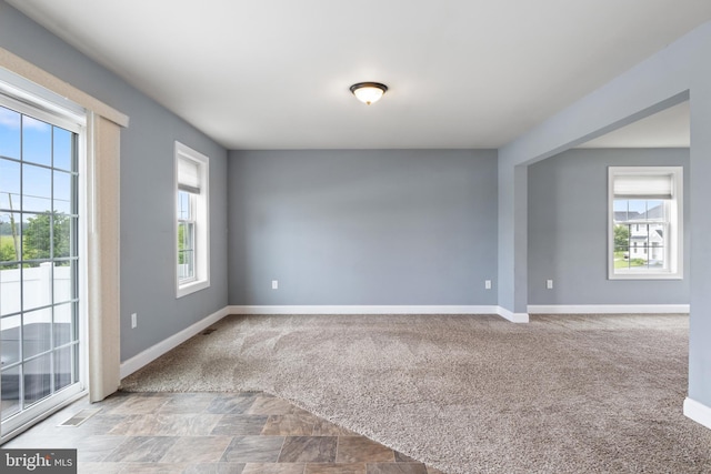 355 Old Stone Way, York, PA 17406 - empty room with plenty of natural light and carpet floors