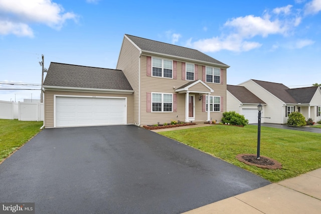 355 Old Stone Way, York, PA 17406 - view of front of home with a garage and asphalt driveway