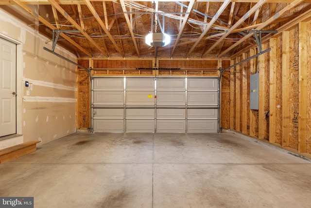 355 Old Stone Way, York, PA 17406 - garage featuring a garage door opener and electric panel