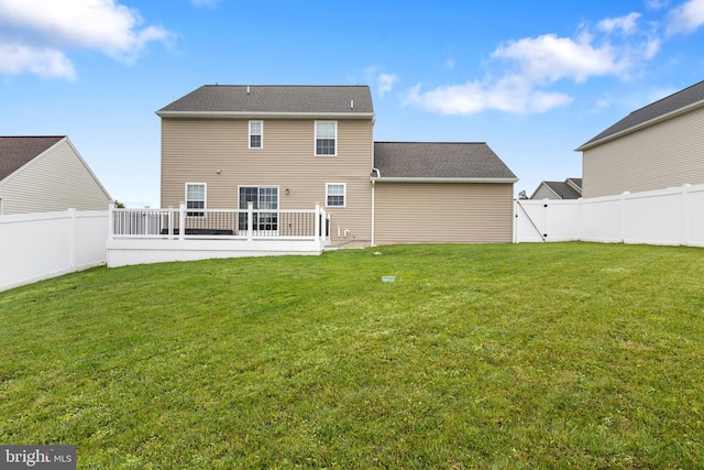 355 Old Stone Way, York, PA 17406 - back of house featuring a fenced backyard