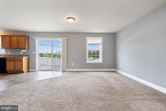 355 Old Stone Way, York, PA 17406 - unfurnished living room featuring baseboards