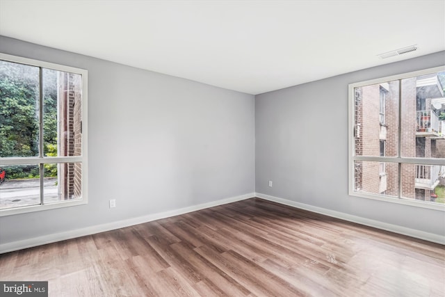 7985 Riggs Rd Unit 5, Hyattsville, MD 20783 - empty room with wood finished floors and baseboards