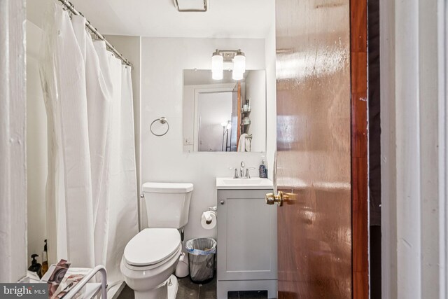 1917 Spring Garden St, Philadelphia, PA 19130 - full bathroom with vanity and a shower with curtain