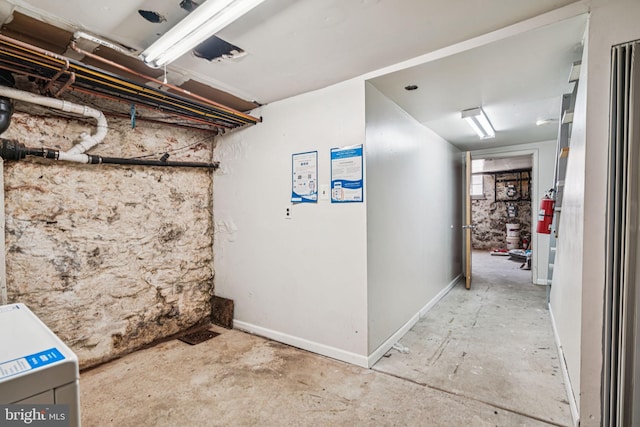 1917 Spring Garden St, Philadelphia, PA 19130 - basement featuring baseboards