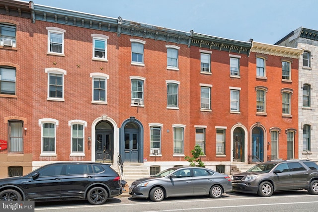 1917 Spring Garden St, Philadelphia, PA 19130 - view of front of house with brick siding