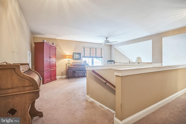 3132 Arbour Green Ct, Hatfield, PA 19440 - interior space with an upstairs landing and light carpet
