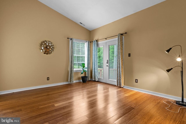 2109 Sturbridge Cmn, Holland, PA 18966 - unfurnished room featuring wood finished floors and high vaulted ceiling