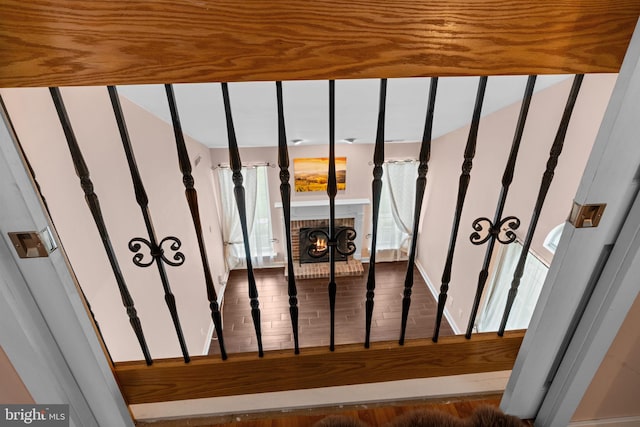 2109 Sturbridge Cmn, Holland, PA 18966 - stairway featuring wood finished floors