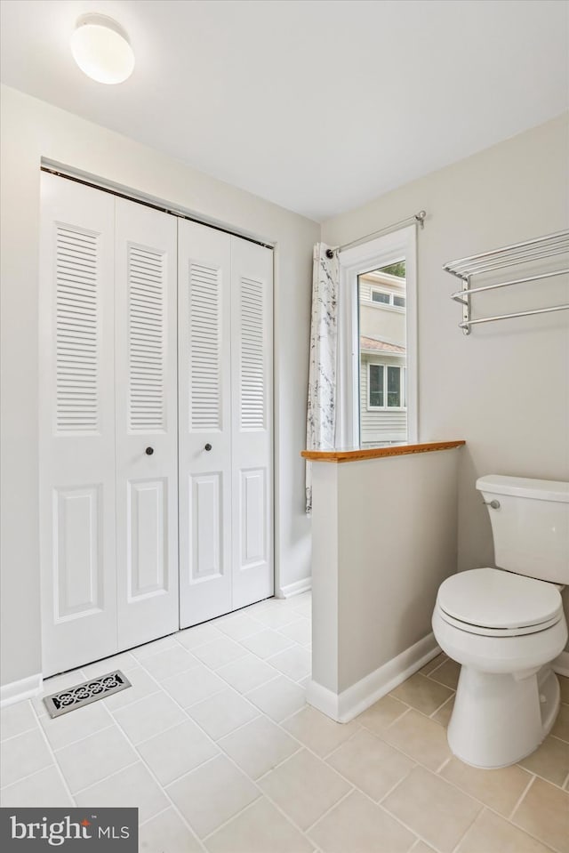 705 Westtown Cir Unit 705, West Chester, PA 19382 - bathroom with a closet and tile patterned floors