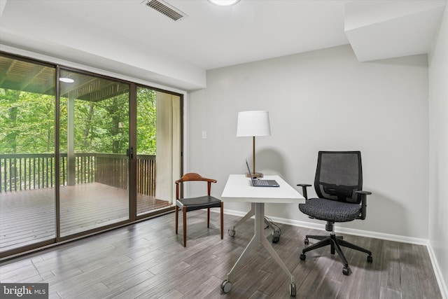 705 Westtown Cir Unit 705, West Chester, PA 19382 - office with wood finished floors