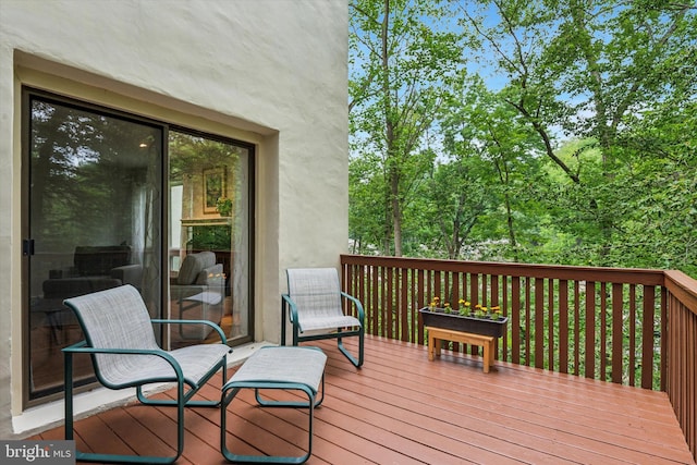 705 Westtown Cir Unit 705, West Chester, PA 19382 - view of wooden terrace