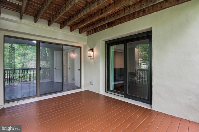 705 Westtown Cir Unit 705, West Chester, PA 19382 - view of wooden deck