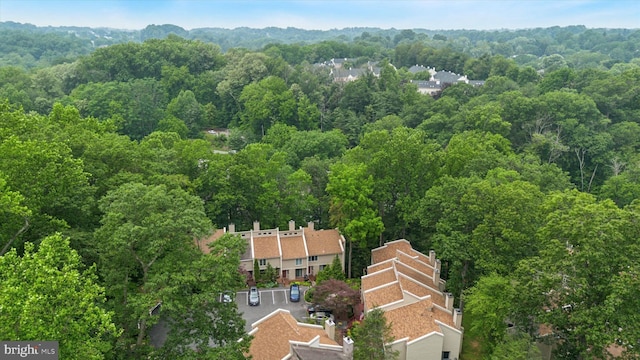 705 Westtown Cir Unit 705, West Chester, PA 19382 - bird's eye view of a forest