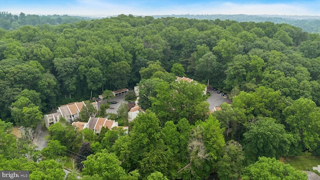705 Westtown Cir Unit 705, West Chester, PA 19382 - aerial overview of property's location featuring a forest
