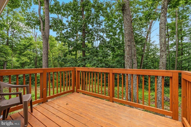 132 Erie Trl, Winchester, VA 22602 - view of wooden terrace