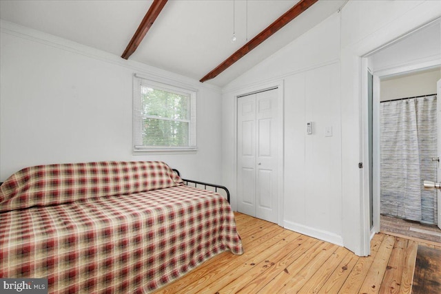 132 Erie Trl, Winchester, VA 22602 - bedroom with hardwood / wood-style flooring and a closet