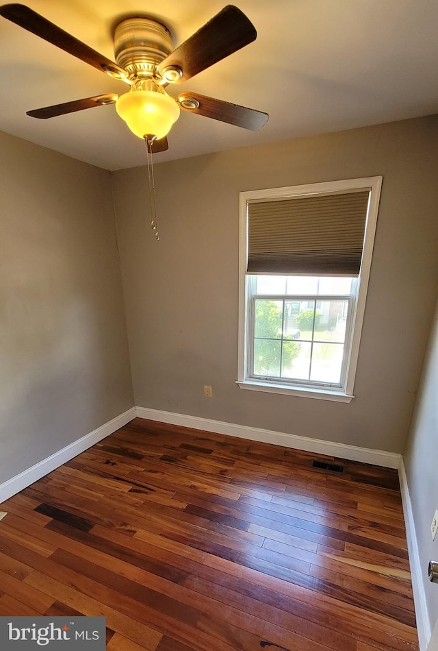 140 Joyceton Ter, Upper Marlboro, MD 20774 - unfurnished room featuring hardwood / wood-style flooring and a ceiling fan