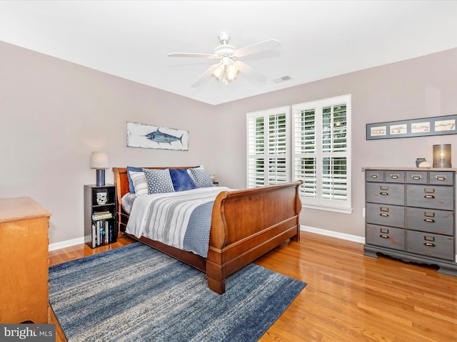 9045 Clendenin Way, Frederick, MD 21704 - bedroom with wood finished floors and ceiling fan