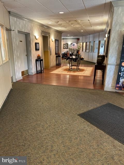401 Cooper Landing Rd Unit 225, Cherry Hill, NJ 08002 - common area with ornamental molding
