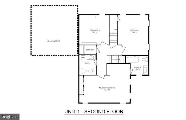 4102 N W St, Wilmington, DE 19802 - view of room layout