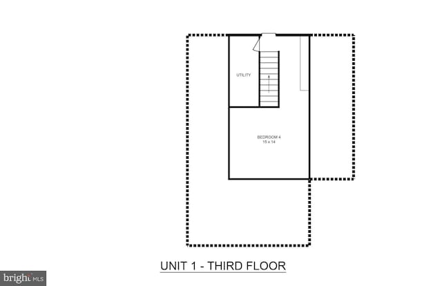 4102 N W St, Wilmington, DE 19802 - view of floor plan / room layout
