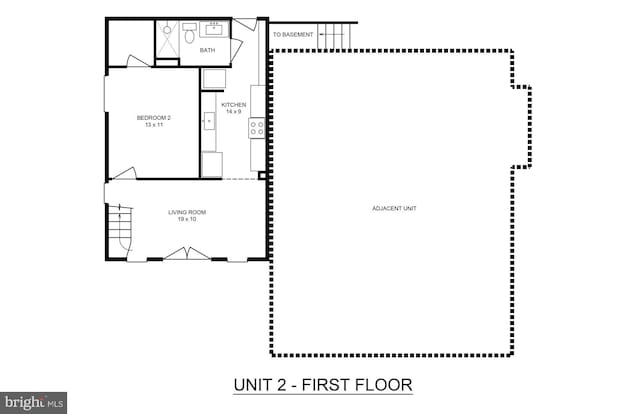 4102 N W St, Wilmington, DE 19802 - view of home floor plan