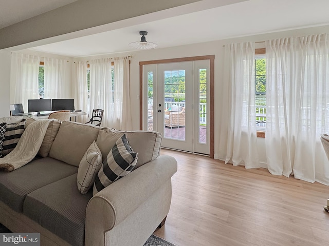 680 Myers Rd, Muncy Valley, PA 17758 - living room with plenty of natural light and light wood-style flooring