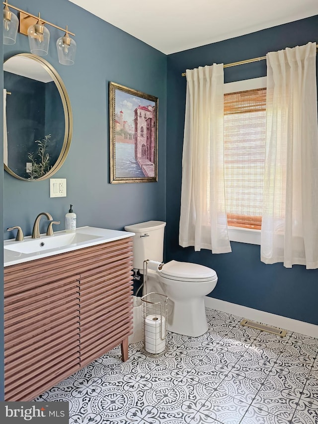 680 Myers Rd, Muncy Valley, PA 17758 - bathroom with vanity and tile patterned flooring