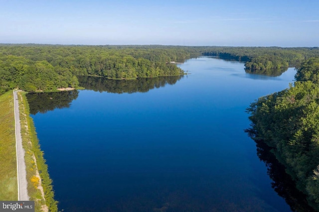 9708 S Park Cir, Fairfax Station, VA 22039 - aerial view of a forest