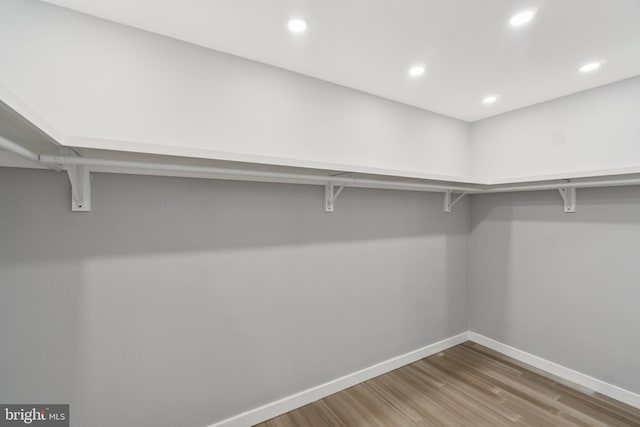 4201 Cathedral Ave NW Unit 122E, Washington, DC 20016 - walk in closet featuring light wood-style floors