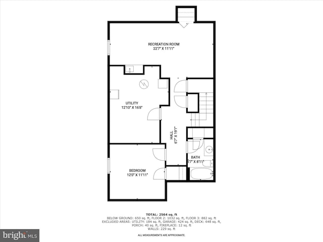 10267 Cedar Ridge Dr, Manassas, VA 20110 - view of floor plan / room layout