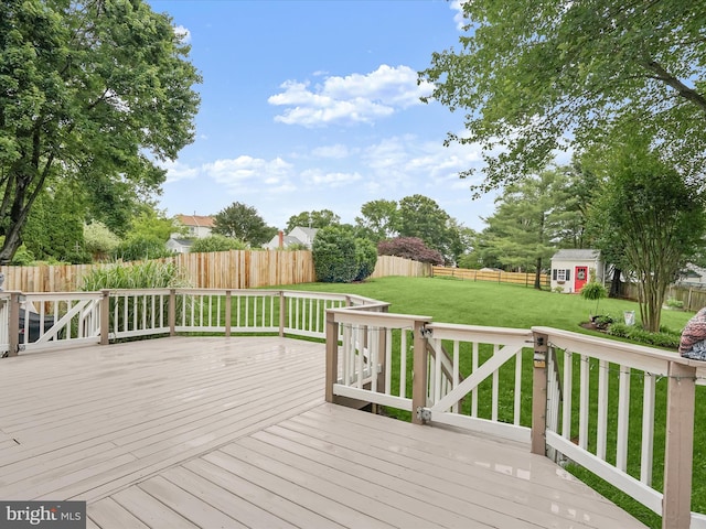 10267 Cedar Ridge Dr, Manassas, VA 20110 - deck with a fenced backyard and a shed