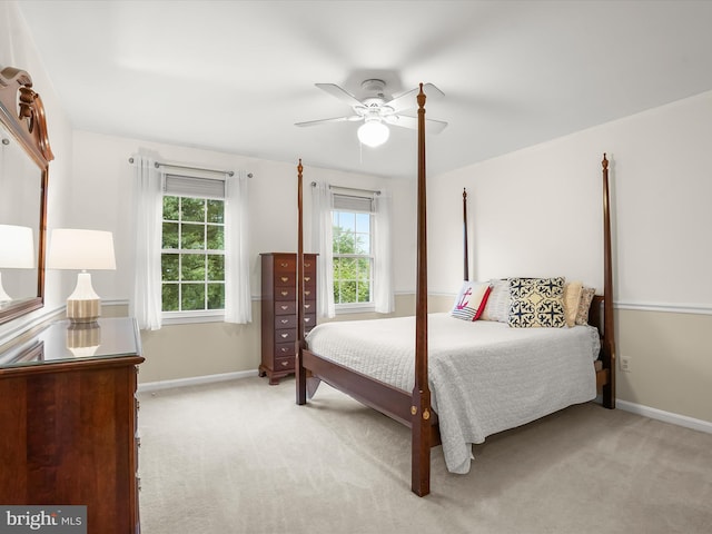 10267 Cedar Ridge Dr, Manassas, VA 20110 - bedroom with carpet flooring and a ceiling fan