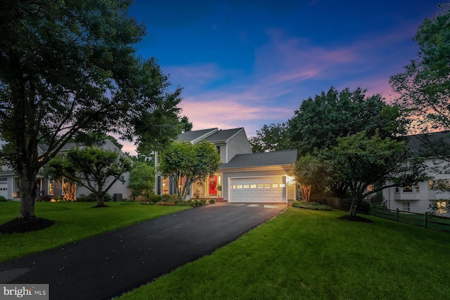 10267 Cedar Ridge Dr, Manassas, VA 20110 - view of front facade with driveway and an attached garage