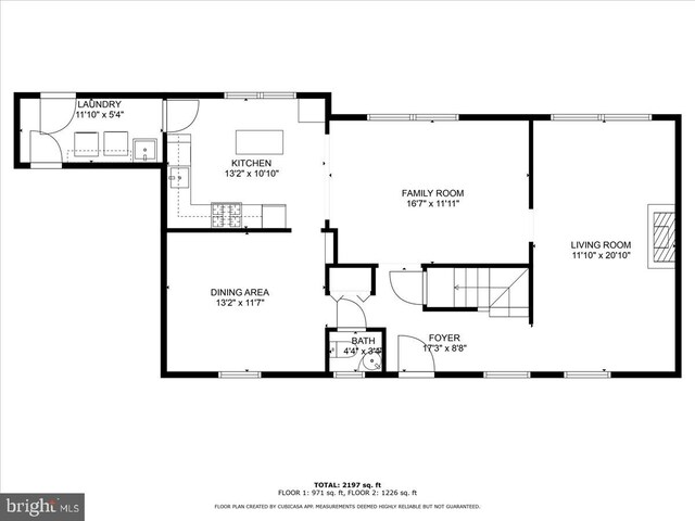1752 Lark Ln, Cherry Hill, NJ 08003 - view of property floor plan