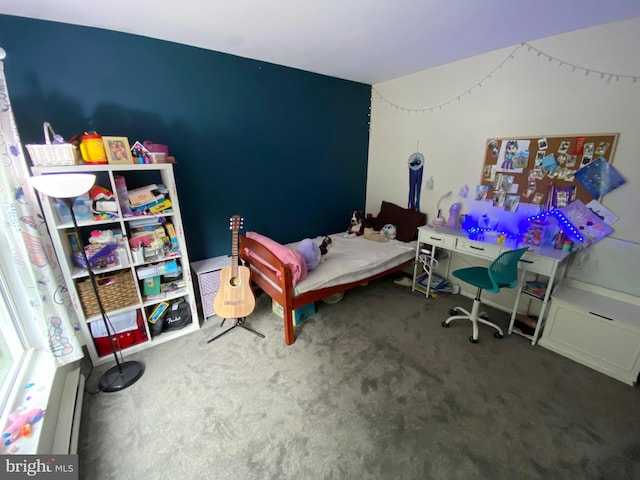 390 Summer Hill Rd, Schuylkill Haven, PA 17972 - carpeted bedroom featuring a baseboard heating unit