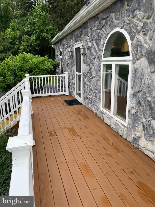 390 Summer Hill Rd, Schuylkill Haven, PA 17972 - view of wooden deck