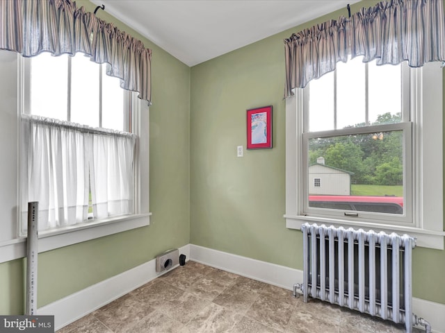 1989 Fair Rd, Schuylkill Haven, PA 17972 - empty room featuring radiator and baseboards