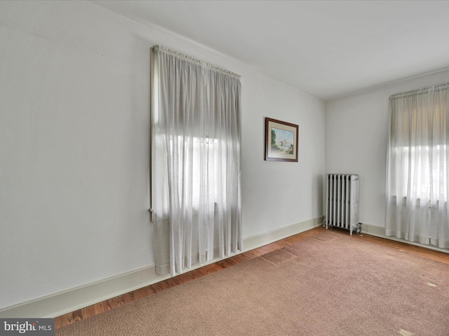 1989 Fair Rd, Schuylkill Haven, PA 17972 - unfurnished room with radiator and wood finished floors