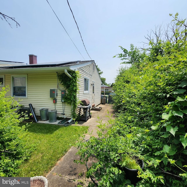 5508 Mayview Ave, Baltimore, MD 21206 - view of property exterior with a chimney