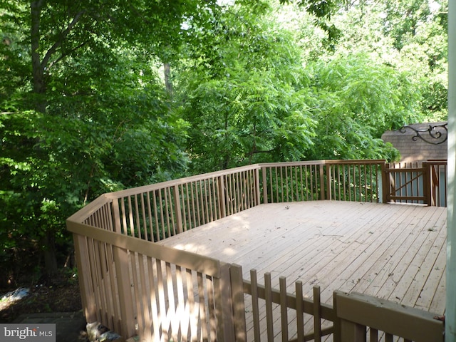 15 University Ave, Baltimore, MD 21228 - view of wooden deck
