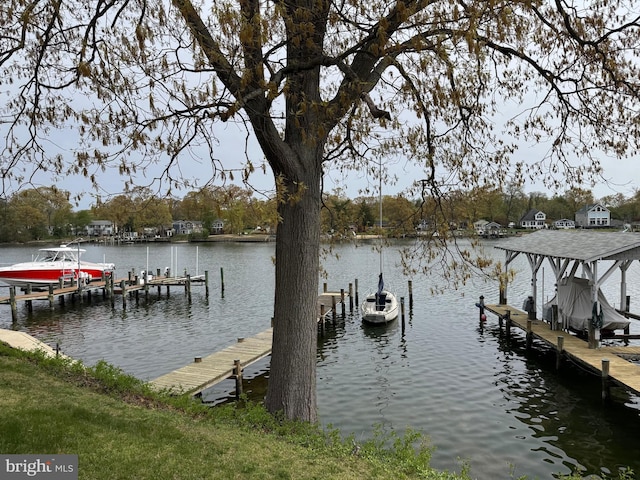 1930 Cedar Rd, Pasadena, MD 21122 - dock featuring a water view