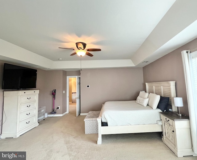 16331 Eagle Flight Cir, Woodbridge, VA 22191 - bedroom featuring light carpet and a ceiling fan