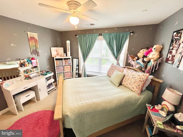 16331 Eagle Flight Cir, Woodbridge, VA 22191 - carpeted bedroom featuring ceiling fan